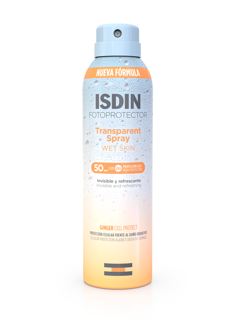 Solari 2023 - ISDIN Transparent Spray WET SKIN 
