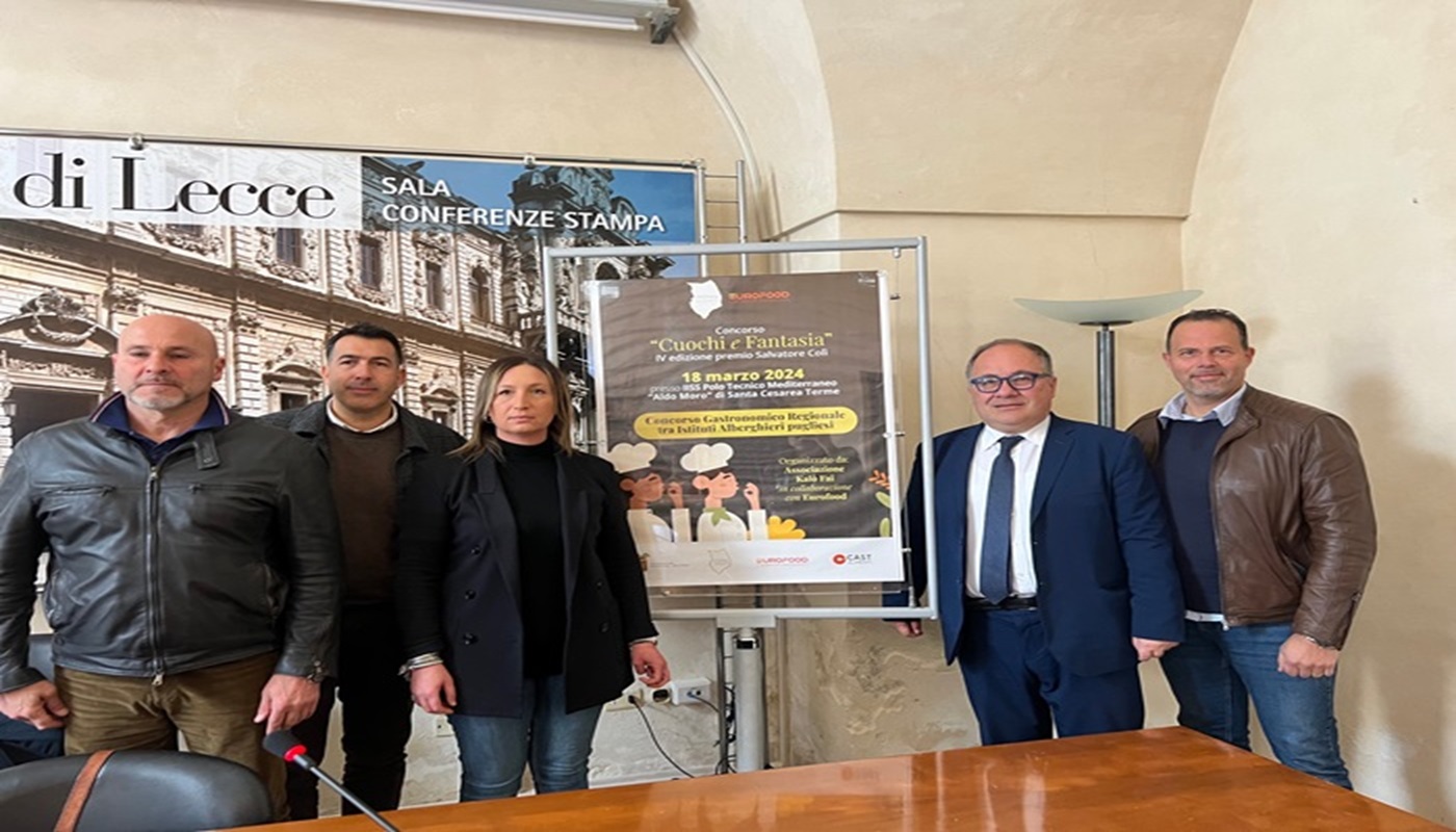 A Santa Cesarea Terme torna “Cuochi e Fantasia – Premio Salvatore Colì”