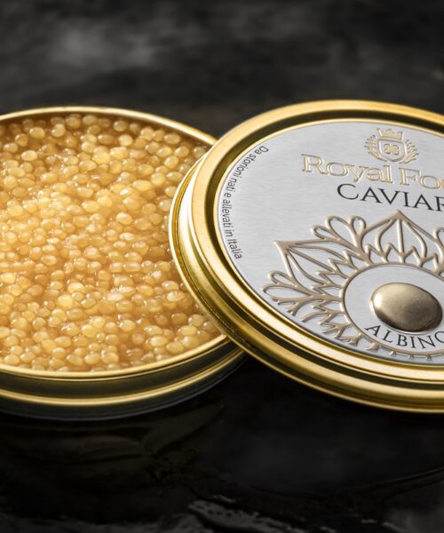 Il raro caviale Albino di Royal Food Caviar